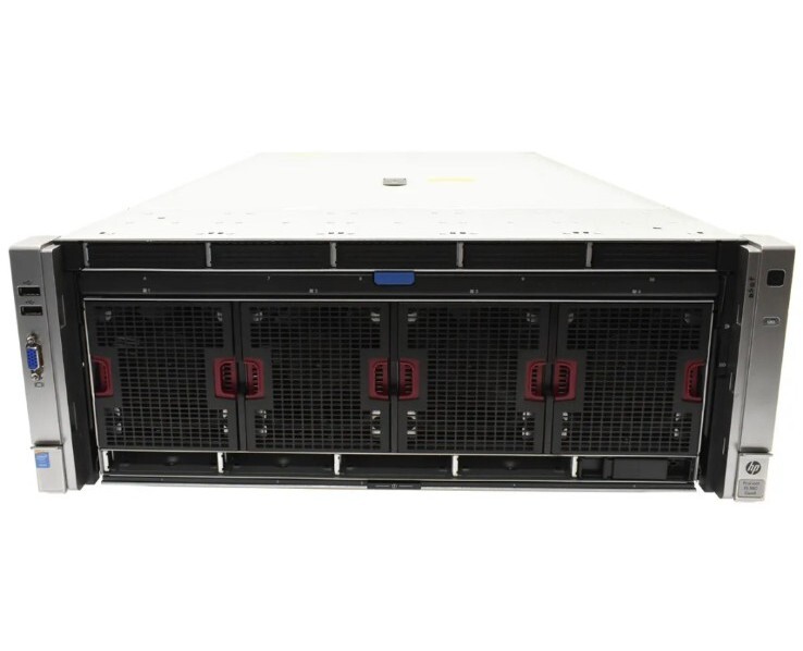 HP Proliant DL580 G8 4x Xeon E7-4820 v2 2.8ghz 60-Cores 384gb 4x