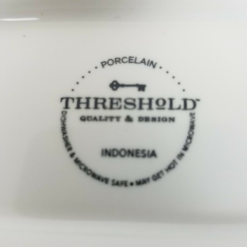 Threshold 3 Compartment Cheese Charcuterie Board Porcelain. 11.5" X 12.5" - Picture 4 of 7