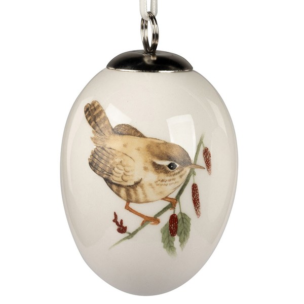 Deko-Ei Klassik 8Cm Frohe Ostern Ostereier Osterstrauch formano 735218 Osterdeko-image