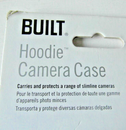 'BUILT' Neoprene Hoodie Compact Hard Core Camera Case NEW - Picture 2 of 3