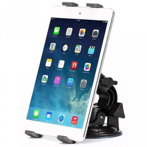 CAR MOUNT DASHBOARD WINDSHIELD HOLDER SWIVEL CRADLE DOCK HEAVY DUTY for TABLETS - Picture 1 of 6