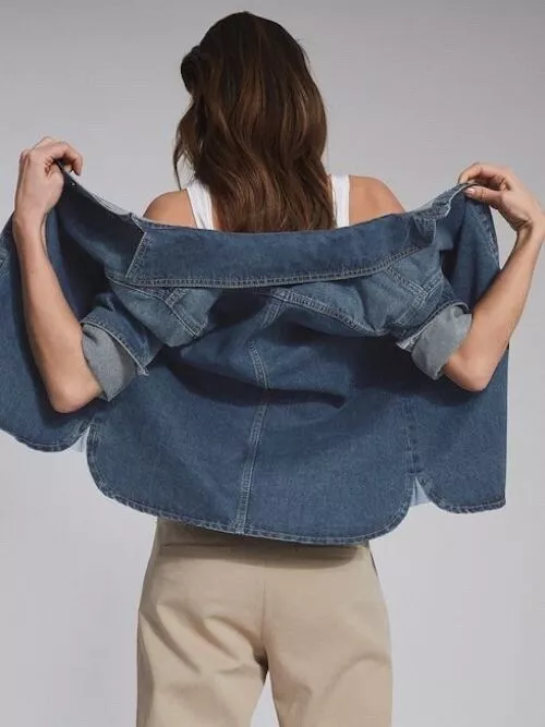 Reiss hotsell denim shirt