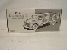 First Gear Texaco Havoline 19-2141 1955 Diamond-T Full Rack Stake Truck 1/34 MIB