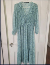 zara dress size small maxi