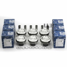 6 St�ck Kolben mit Ringen F�r BMW N54B30A 3,0 E60 E61 E90 E91 E92 E82 135i 335i