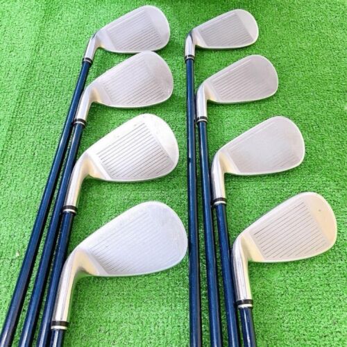 Ladies XXIO Iron Set 5-9 Pw Aw Sw 8pc RH MP500L Graphite Women Golf Club Dunlop - Picture 3 of 14