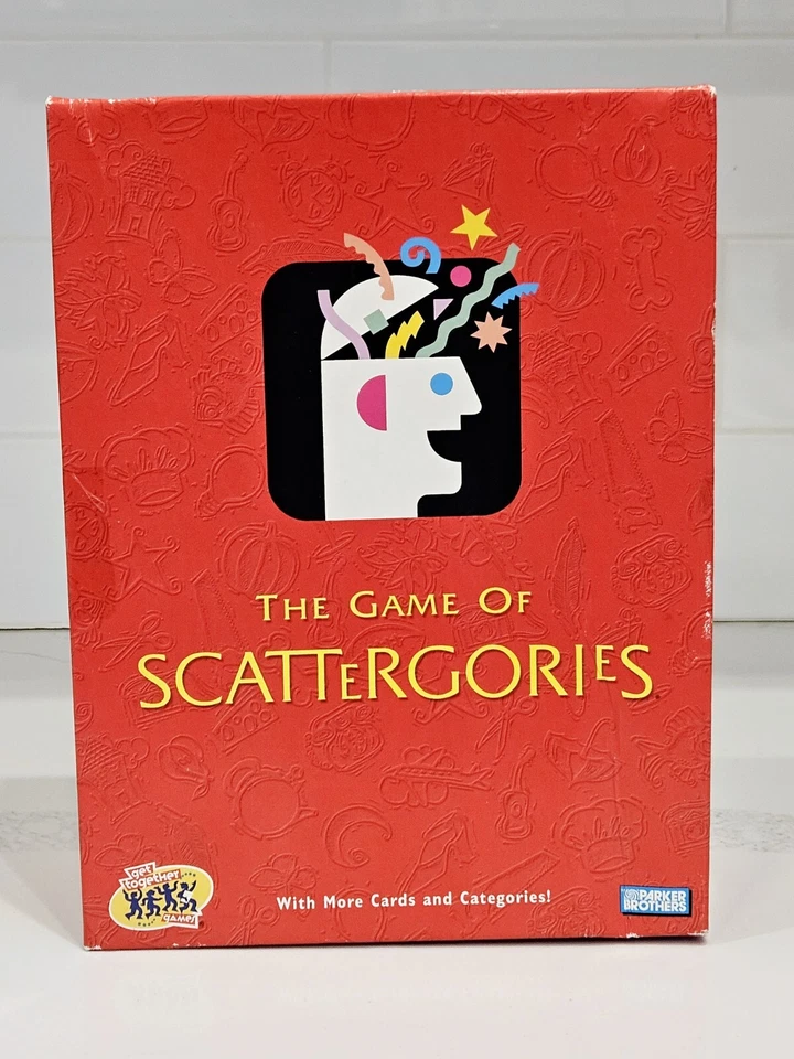 NEW In Open Box Vintage 2003 THE GAME OF SCATTERGORIES Family Board Game - Image 2 of 4