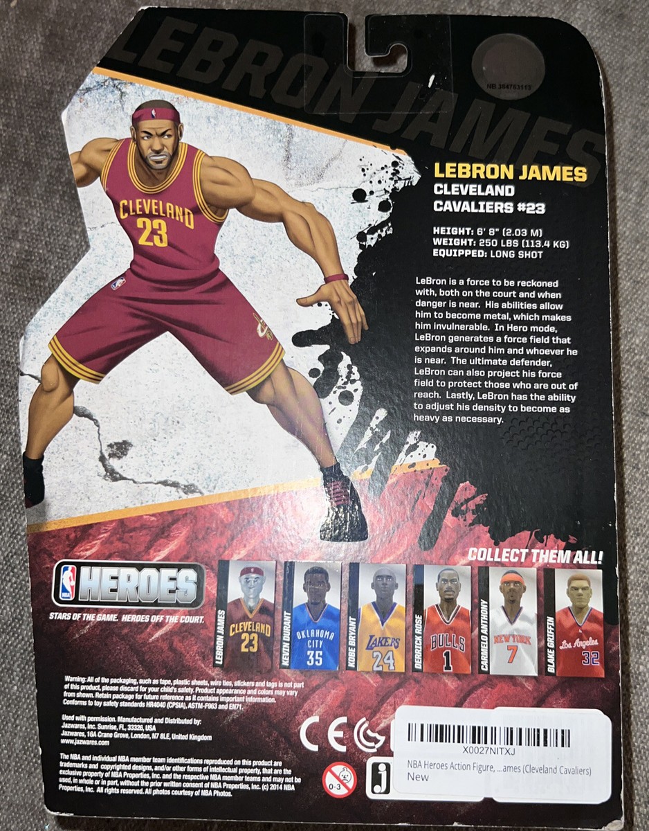 NBA Cavaliers 23番 Game Breakers 限定版フィギュア NBA Cavaliers No. 23 Game Breakers Limited Edition Figure | eBay