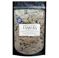 Glowing Fireplace Embers Rockwool For Gas Logs, Gas Fireplaces and Inserts, 4 oz