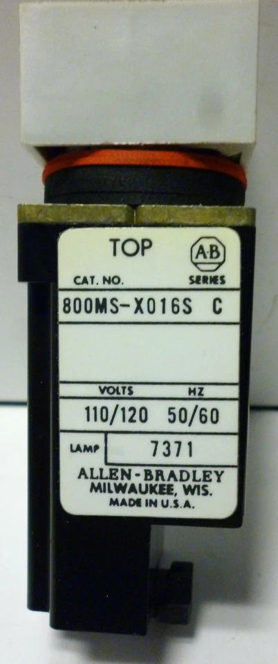 Allen-Bradley 800MSXO16AS Pushbutton - Image 2 of 4
