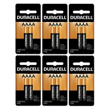 12 Duracell AAAA Alkaline Batteries ( MX2500, E96, MN2500, LR8D425, 25A )