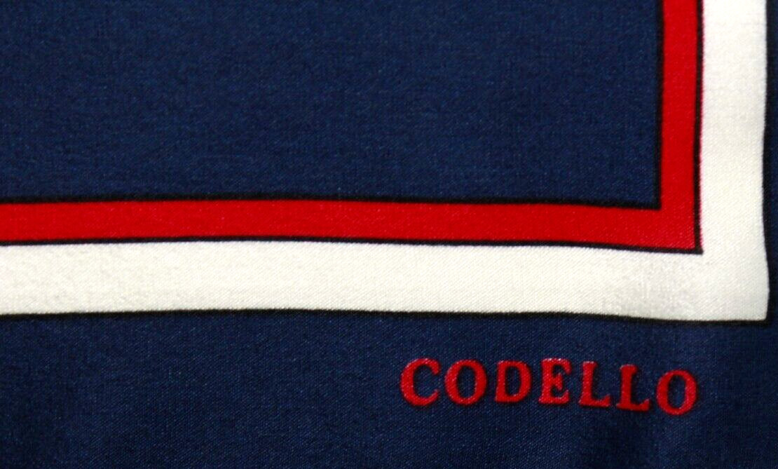 Beautiful Vintage Scarf "Codello"/Authentic "Code… - image 2