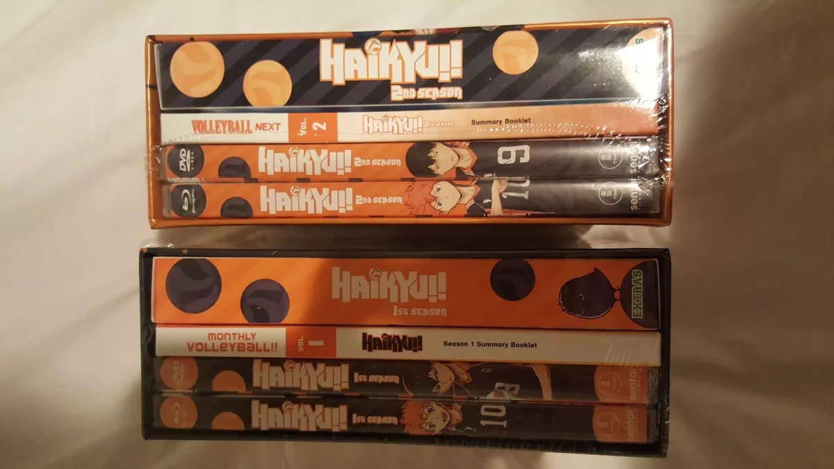 Haikyu Haikyuu Season 2 BLU-RAY 3 DISC BLURAY FROM Premium Box Limited  Edition