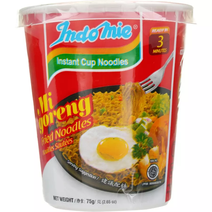 Indomie Mi Goreng Instant Cup Fried Noodles 75g X 12 Cups eBay