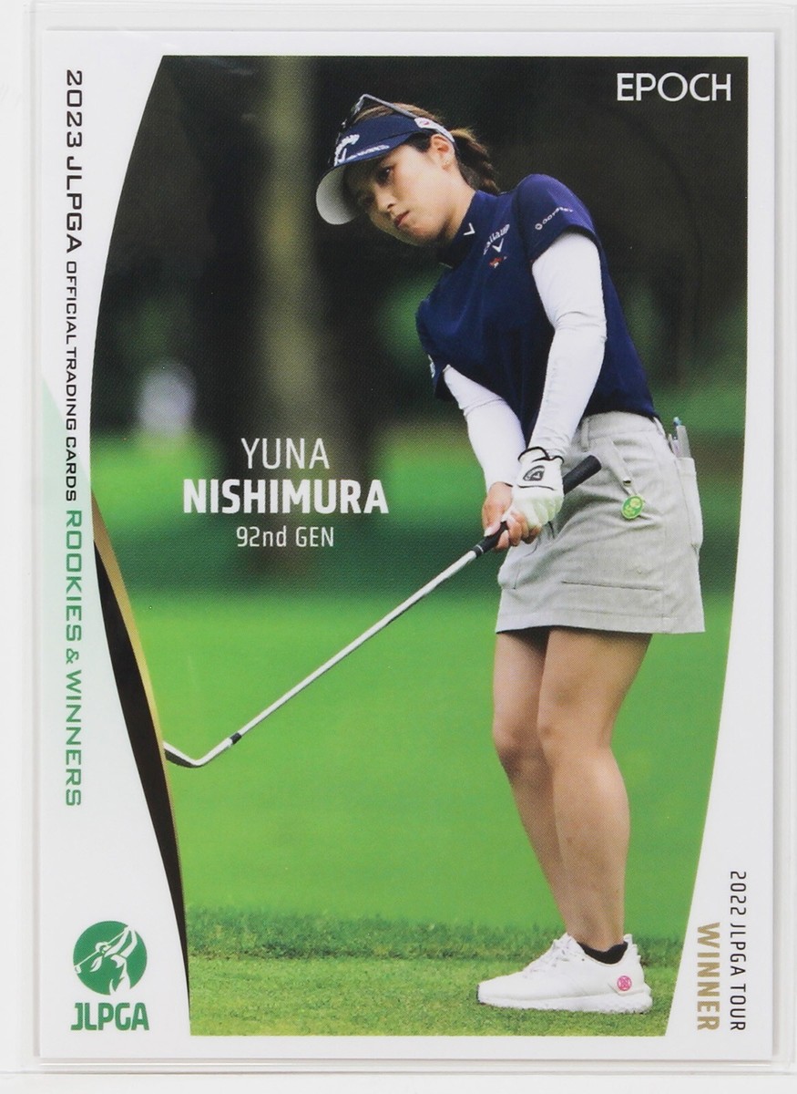 jlpga カード EPOCH 2025 JLPGA OFFICIAL TRADING CARDS ROOKIES & WINNERS