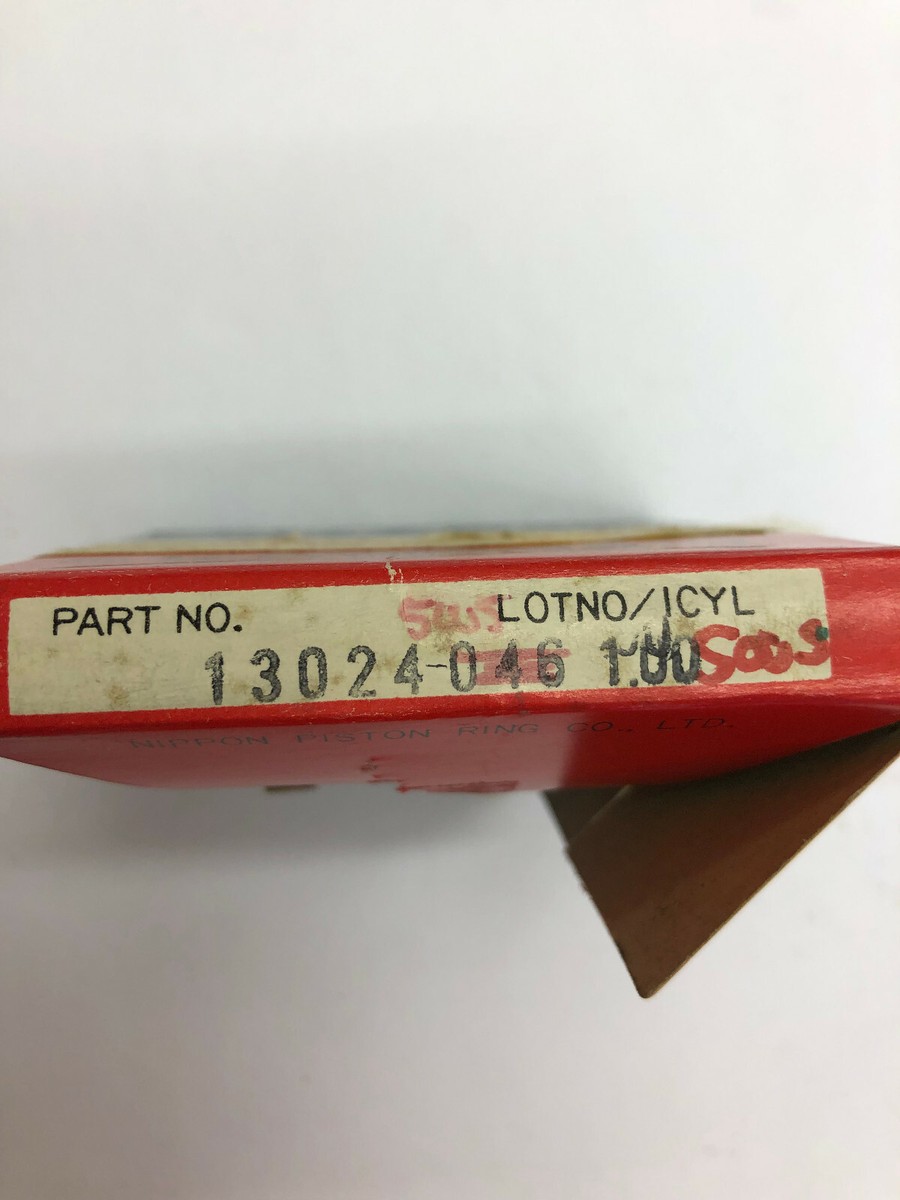 Genuine NOS Kawasaki OEM piston rings 0.040 P/N 13024-046
