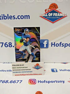 2018 PANINI SELECT SAQUON BARKLEY PHENOMENON INSERT ROOKIE SILVER PRIZM #PH-4