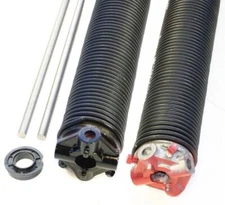 Pair Of Commercial  Garage Door Torsion Springs .283 X 2-5/8" ID X ...  With WB