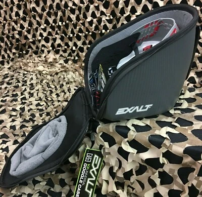 NEW Exalt V3 Universal Carbon Goggle Case - Charcoal/Charcoal
