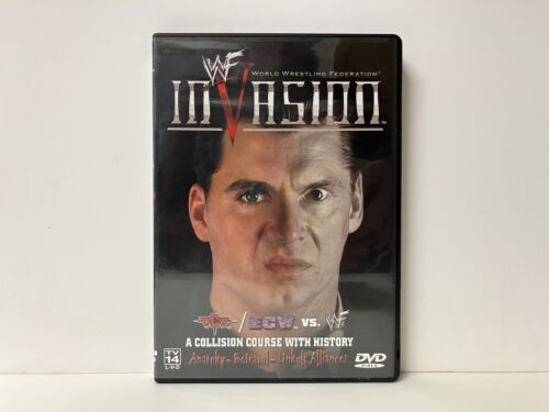 WWF Invasion (DVD, 2001) w/ Insert EXCELLENT/LIKE NEW CONDITION