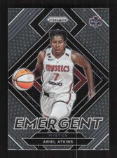 Ariel Atkins 2022 Panini Prizm WNBA Emergent Washington Mystics #5