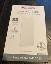 New ZAGG Invisible Shield Glass Anti Glare Protector for iPhone 12 Mini 5.4"