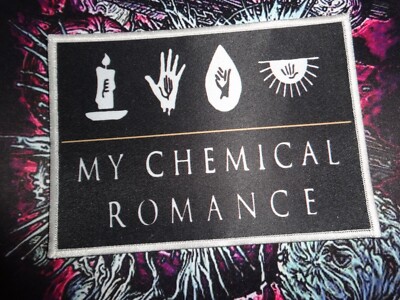 My Chemical Romance XL Patch BMTH Motionless in White 666 10x14