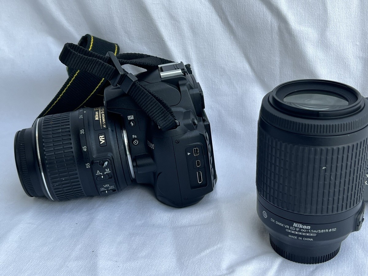 Nikon D5000/DX VR AF NIKKOR 18-55mm 良品 Amazon.com : Nikon D5000 12.3 MP DX Digital SLR Camera with