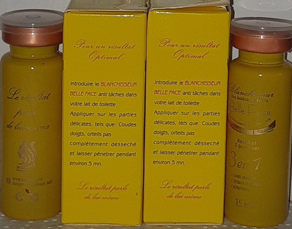 2 blanchisseurs belle face super Anti-tâche efficace les mamies