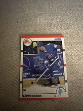 1990-91 Score Hockey Card Mario Marois Quebec Nordiques #229
