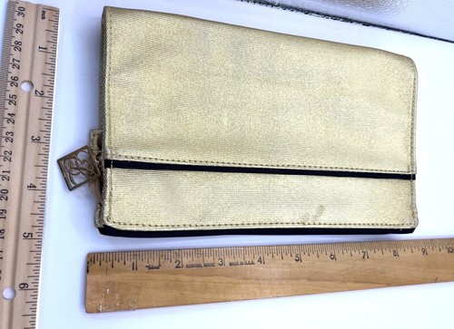 Estee Lauder Gold Cosmetic/Makeup bag 9x5 8N - Picture 3 of 5