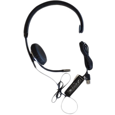PLANTRONICS Headset Blackwire C510 Monaurales USB Schwarz Tragetasche OVP