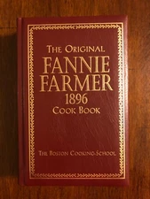 Vintage- The Original Fannie Farmer 1896 Cook Book - HC Commemorative Ed -VGOOD!