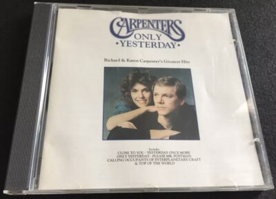 Carpenters: Only Yesterday  Their Greatest Hits (CD, Album) Excellent Condition