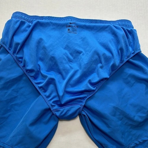Nike Blue Men’s Brief Lined Running Shorts Size XXL Activewear Gym Workout - Picture 3 of 10
