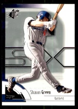 2002 SPx  #65 Shawn Green Los Angeles Dodgers