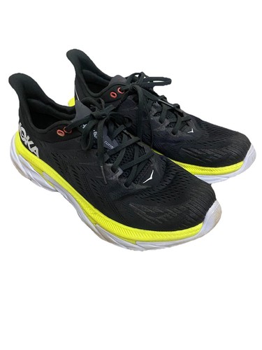 Hoka One One Clifton Edge schwarz gelb Schuhe US Größe Herren 9,5 Damen 10,5 - Bild 3 von 8