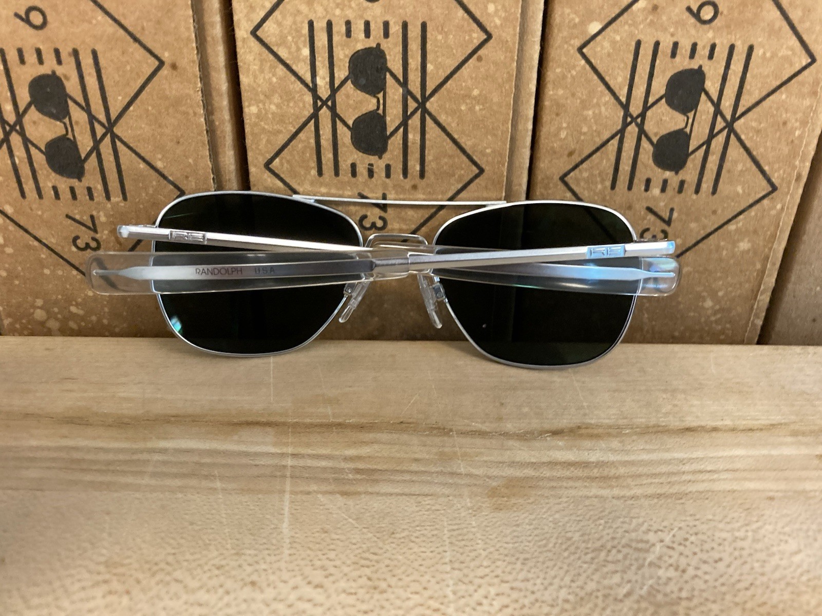 Randolph Engineering RE Aviator Matte  Chrome AF … - image 5