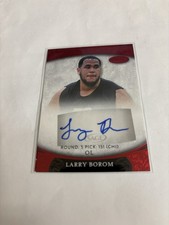 2021 Sage Aspire Red Autograph Larry Borom (ASP-11)