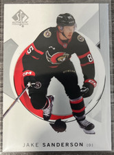 2024-25 SP Authentic Jake Sanderson - Ottawa Senators #50 Base