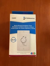 Intermatic FD30MHW Spring Wound 1-Gang Countdown Timer 30 Minute