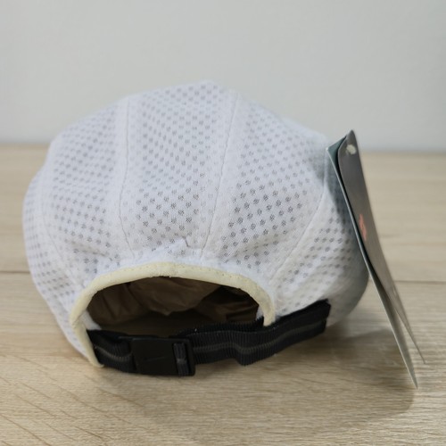 NEU NOS Herren verstellbar OSFA Nike einfarbig weiß 7 Panel Rückenwind Eminem Mütze Kappe - Bild 4 von 7