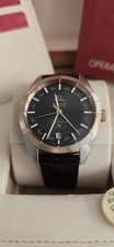 Omega Constallation Globemaster Annual Calender, Steel/Gold, Full Set