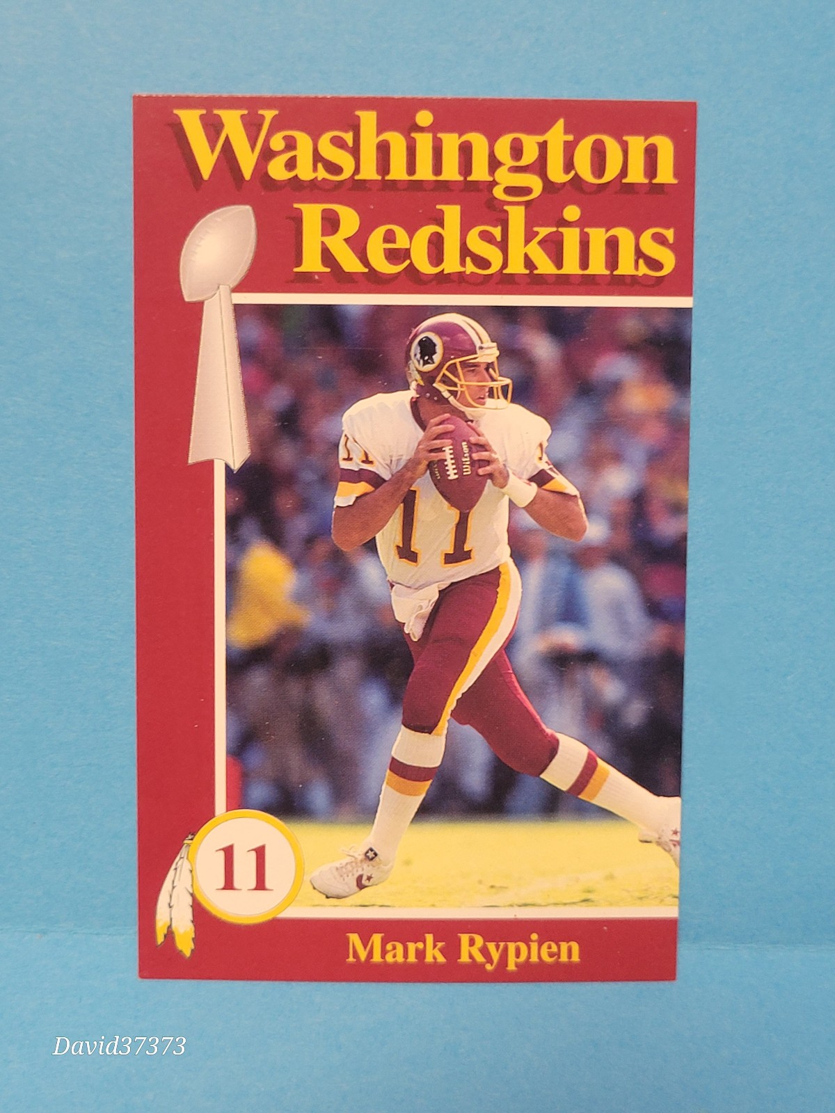 1992 Mobil Fox Washington Redskins Police - Mark Rypien #11