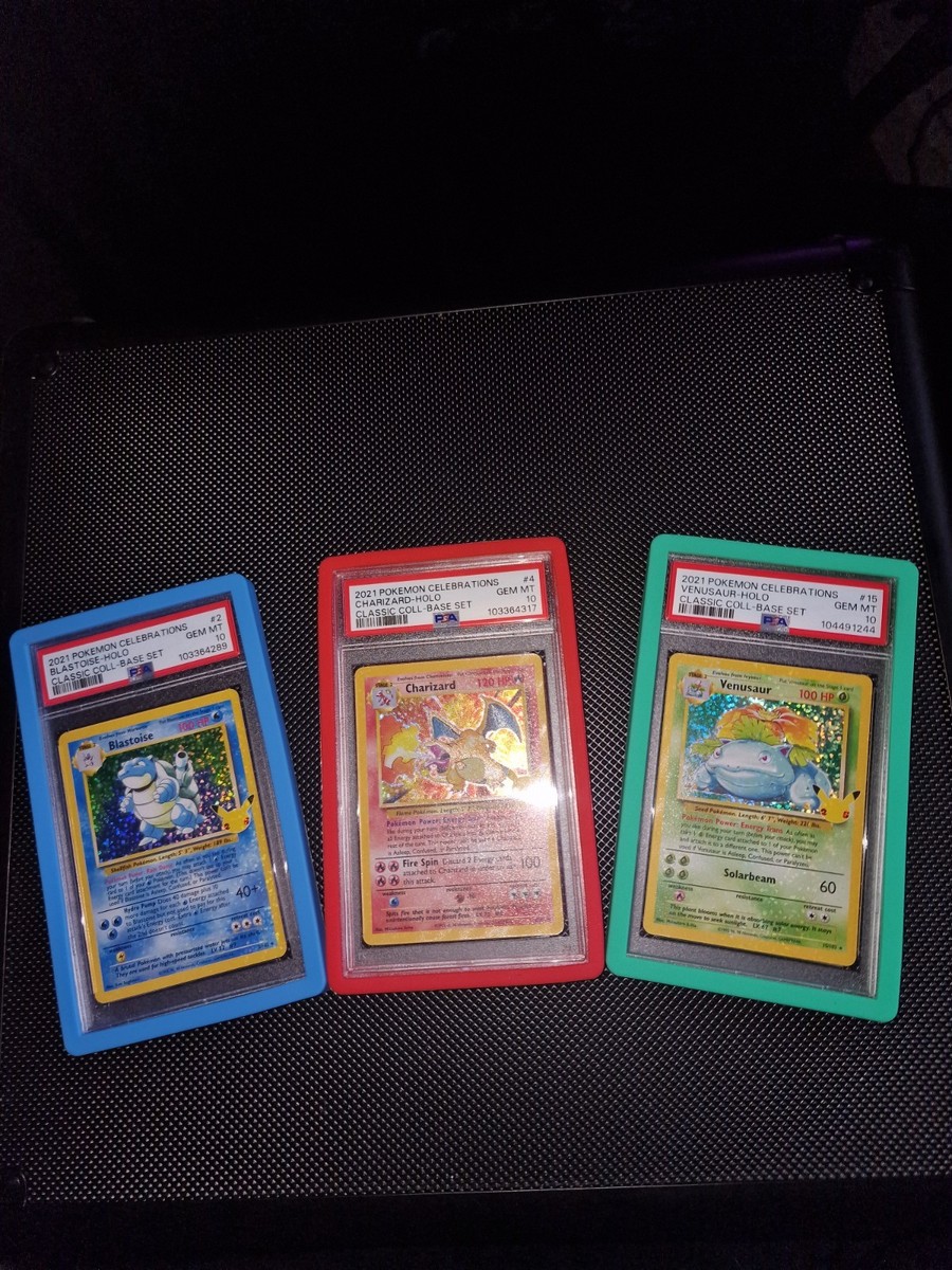 2021 Pokemon Celebrations English Trio Set Charizard
