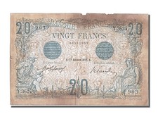 [#201499] Banknote, France, 20 Francs, 20 F 1905-1913   Bleu  , 1912, 1912-12-27