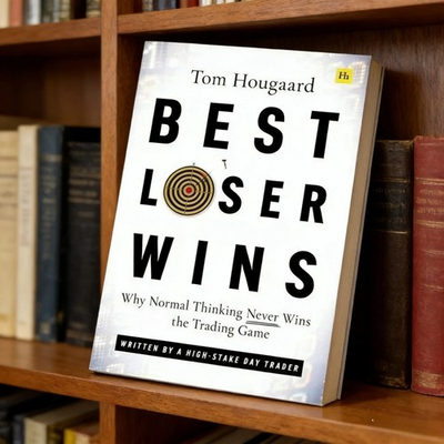 #ad Best Loser Wins by Tom Hougaard Paperback Trading Psychology Book New $9.99