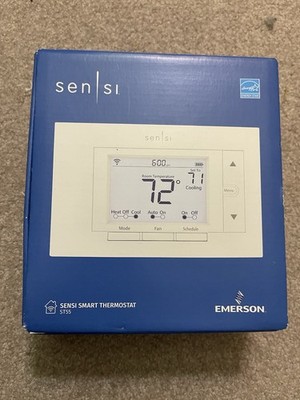 new SENSI by Copeland ST55 Smart Wi-Fi Thermostat Alexa Google Programmable HVAC