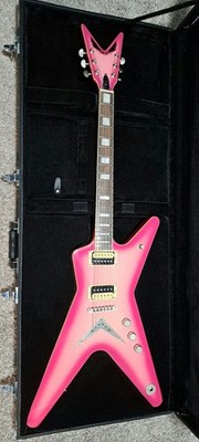 Rare Dean ML79 LTD Edition ''PinkBurst'' 6-String Guitar (Vintage-New-Unplayed)