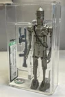 Star Wars Vintage Kenner Bounty Hunter IG-88 Silver Hollow Eyes AFA 80
